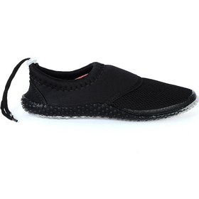 Resim Serabien Mr Siyah Yarım File Sörf Havuz Plaj Erkek Deniz Ayakkabısı Siyah 