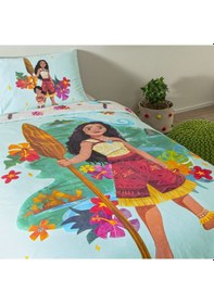 Resim Taç Lisanslı Disney Moana Tek Kişilik Pamuk Nevresim Takımı 120 000000001000050050 Çok Renkli 