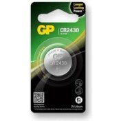 Resim Gp CR2430-U1 3V Lityum Düğme Pil Tekli Paket 