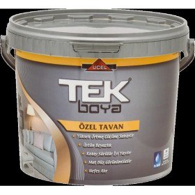 Resim Tek Boya Tavan Boyası Plastik Beyaz 3,5 kg 
