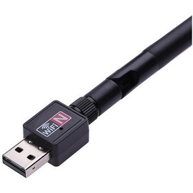 Resim 600 Mbps Antenli Wireless Adaptörü Kablosuz Ağ Wi-Fi Adaptör Alıcı 