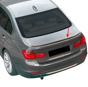 Resim Bmw 3 Serisi 2012-2018 F30 Mp Spoiler Parlak Siyah 