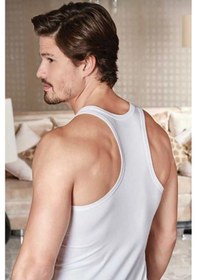 Resim Berrak 1015 Erkek Ribana Sporcu Atlet 6 Adet Beyaz 