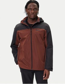 Resim Jack Wolfskın Taubenberg 3ın1 Jkt M Erkek Hot Choc Outdoor Ceketi 1115311-d0107 Kahverengi - Siyah 