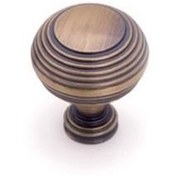 Resim System Antik Saten Mat 32 mm Düğme Mobilya Kulpu (SY1937 0032 ABM) 