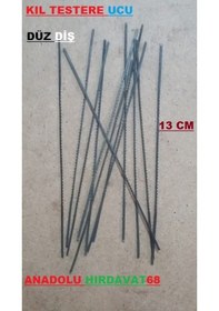 Resim Hermes Düz Kıl Testere Ucu Kıl Testere Bıçagı 100 Adet 