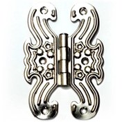 Resim Skygo Dekoratif Sac Kelebek Menteşe - Büyük, Nikel, 100 Adet 