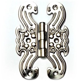 Resim Skygo Dekoratif Sac Kelebek Menteşe - Büyük, Nikel, 100 Adet 