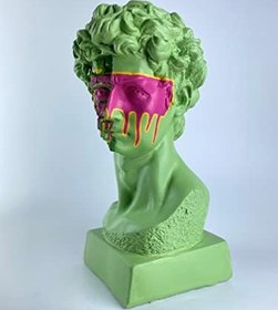 Resim Hedgehog Art Shop David 'Pinxel' Dekoratif Heykel, Pop Art Roma Yunan Heykelleri 