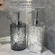 Resim Şık Lüks Köpük El Sabunu Şişesi, Banyo Duş Jeli Dispenseri, Basınçlı Kap 