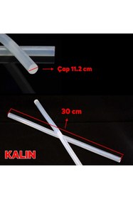 Resim Piton Kalın Mum Silikon 11.2 mm Sıcak Silikon Çubuğu Mum 1 Kg 