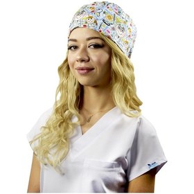 Resim Nur Medikal Giyim Master Likra Doktor Desenli Hastane Medikal Cer 