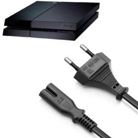 Resim PS4 Güç Kablosu Playstation 4 Uyumlu Güç Kablosu Power 2 pin Kablo PS4 Güç Kablosu Playstation 4 Uyumlu Güç Kablosu Power 2 pin Kablo