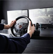 Resim BUFS Profesyonel Yarış Direksiyon Seti 270° Hissiyatlı Pedallı Tak Çalıştır Multifonksiyon Racing Wheel 