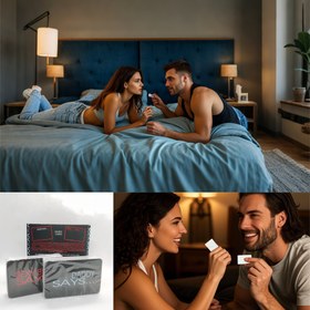 Resim Baba Söylüyor... Yatak Odası Komuta Kartları - Macera Arkadaşları İçin Etkileşimli Eğlence, Intimite Sırlarını Açığa Çıkarın, Romantik Gece Oyunu, Yatak Odası Oyunu|Oyuncak Etkileşimi|Kart Oyunu 