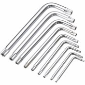 Resim AfterTimes Yıldız Alyan Anahtar Set 9'lu Yıldız Alyan 63mm-170mm Alyan Seti 