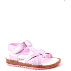 Resim Tam Ortopedik Kız Çocuk Sandalet - Pembe 