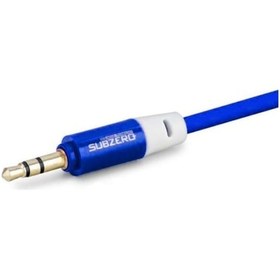 Resim Subzero Ax35 1 Mt. Renkli Aux Kablo - Mavi (481995603) 