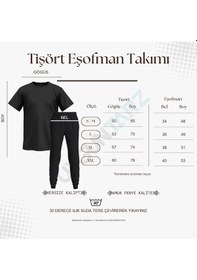 Resim Uyguntarz Unisex Los Angeles Baskılı Eşofman Takımı turuncu 