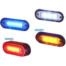 Resim Genel Markalar Aydınlatma Basamak 12V 6 Ledli Beyaz SBA12W6 