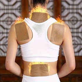 Resim 100 adet Isı Yaması - Elektrik veya Piller Gerekmez, Eklem ve Kaslar İçin Uygun, Bitkisel İçerikler (Zencefil, Kimyon, Zerdeçal) - Boyun, Omuzlar, Sırt, Bel, Bacaklar - Ev ve Seyahat Kullanımı, Isı Pedleri 