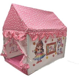 Resim Abbie Renkli Dıgıdık Rüya Oyun Çadırı, Eğlenceli Ve Şirin Tasarım, Pembe Pembe 