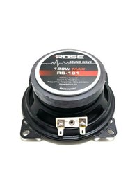 Resim Rose 10Cm 120Watt Tweeterli Oto Hoparlör - 1Adet 