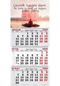 Resim 2026 Yılı Gemici Takvimi-bakara Suresi 156.ayet 