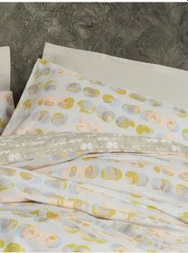 Resim Cotton Box Minimal Tek Kişilik Lastikli Çarşaflı Nevresim Takımı Jocus Bej 