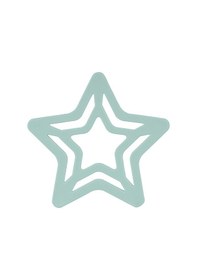 Resim Silikon Diş Kaşıyıcı Yıldız Spring Yeşil 