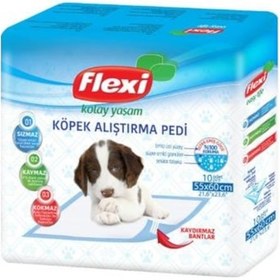Resim Flexi Köpek Çiş Eğitim Pedi 60 X 60 Cm 10 Adet 
