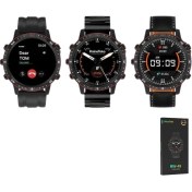 Resim Haino Teko Rw-49 Curved Amoled Ekran Metal Deri Silikon Kordonlu Watch 4 Pro Max Akıllı Saat 
