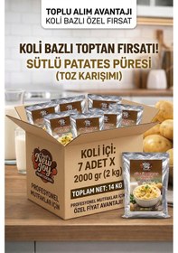 Resim Sütlü Patates Püresi 2000 G X 7 Adet - 1 Koli Koli Bazlı Avantaj Paketi 