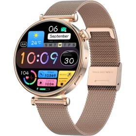 Resim Spovan Papillon Iris Amoled Ekran Nabız Uyku Takibi Sesli Görüşme Akıllı Saat 