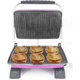 Resim Dökümix Demir Döküm Tost Makinesi Lila + Tel Fırça 