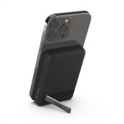 Resim Belkin 5000mAh Manyetik Kablosuz Power Bank, iPhone 15-12 için MagSafe Şarj Cihazı - Siyah 