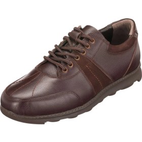 Resim Costo Shoes AG9003 Kahve Büyük Numara Dana Derisi Rahat Geniş Kalıp Erkek Spor Ayakkabı 