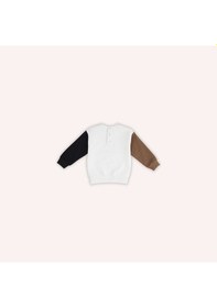 Resim Panço Erkek Çocuk Baskılı Sweatshirt Ekru 2421bb08024-4836 001 