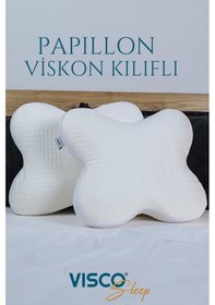 Resim Visco Yastık Papillon Ortopedik Yastık 45x50x15 Cm 