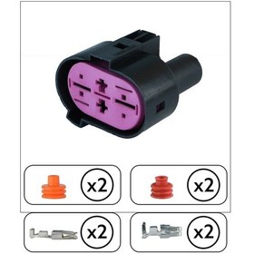 Resim Fan Motor Soketi 4 Pin Kablosuz 