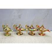 Resim Mineli Metal Alaaddin Lambası Model 1 