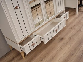 Resim Bella Genç Odası 4 Kapılı Dolap 