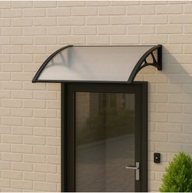 Resim Genel Markalar COSMOS Kapı Pencere Üstü Pratik Sundurma 105x120 - Şeffaf 