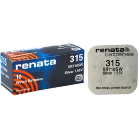Resim Renata 315 SR716SW 1.55V Saat Pili 10'lu 