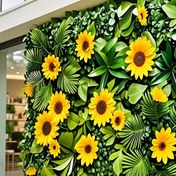 Resim Çit Tasarımlı Gerçekçi Yapay Yeşil Bitki Duvar Paneli, Simüle Edilmiş Milan Plastik Sahte Çim, 3D Canlı Görünümlü Sahte Bitki Duvar Panosu, İç/Dış Mekanlar için Uygun, Partiler, Bahçeler, Avlular, Balkonlar, Evler, Ofisler, Düğünler, Alışveriş Merkezleri, Mağaza Dekorasyonları vb., Noel ve Yıl Boyu Süsleme için Arka Plan Yeşil Duvarlar, Canlı Çiçek Vurguları, Zengin Dokusu Detaylar 