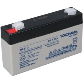 Resim Yokohama Yh-61.3 6 Volt - 1.3 Amper Akü 98 X 25 X 52 Mm 