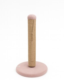 Resim Reyo Pet Yuvarlak Kedi Tırmalama Platformu Pembe 