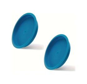 Resim Dream011 2 Adet 100mm Pe Vantilasyon Borusu Kapagi, Pnomatik Boru Tikaçlari - Mavi 