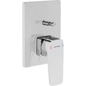 Resim Artema Root Square A42752 Ankastre Banyo Bataryası, Sıva Üstü, Krom 
