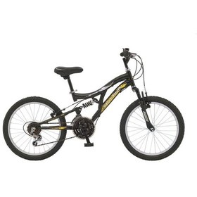 Resim Salcano Hector 20 Jant Vitesli Pabuç Fren Çocuk Bisikleti 120 / 145 Cm Arası Boy Siyah - Yeşil - Gri 